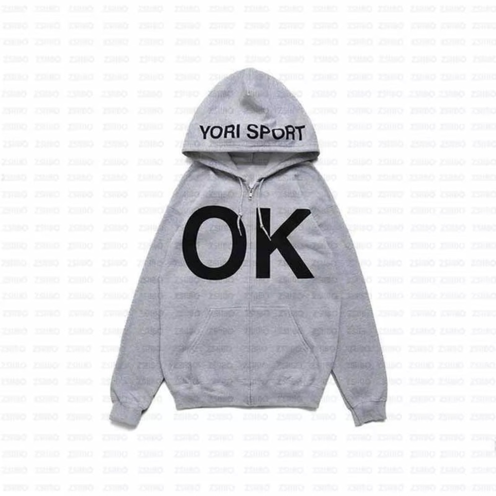 Yori Sport Designer Ok Zip Up Gray
